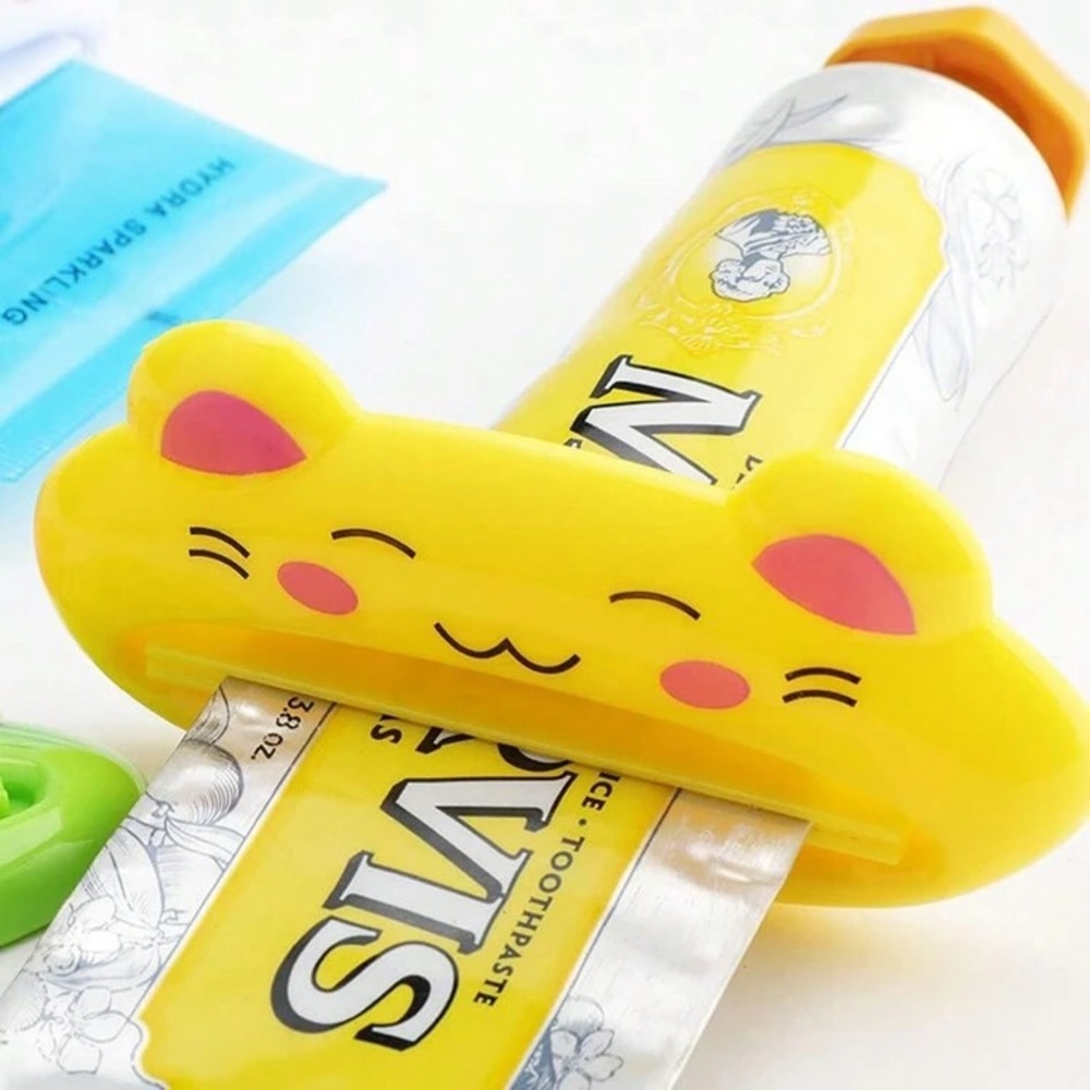 💎$1💎 Cute Cat Toothpaste Squeezer Dispenser, Cosmetic Tubes, Ointment, Lotion